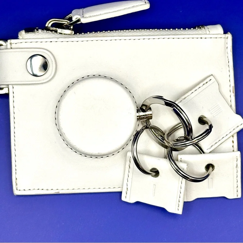 Alexander Wang Clip On Retractable Key Ring / Wallet